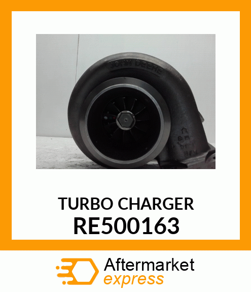 TURBOCHARGER,REMAN RE500163