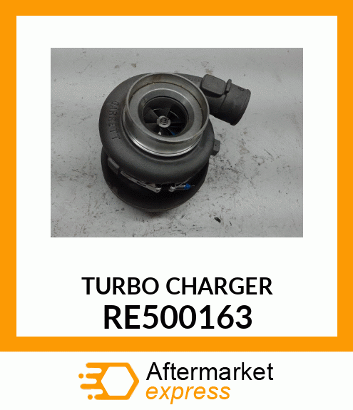 TURBOCHARGER,REMAN RE500163