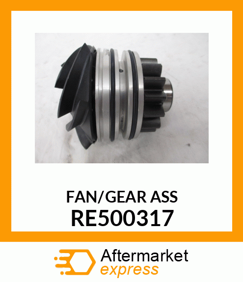 Water Pump - PUMP, WATER, ASSEMBLY (HIGH FLOW) RE500317