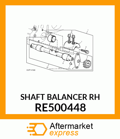 BALANCER SHAFT RE500448