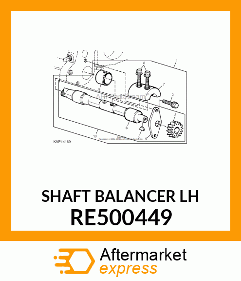 BALANCER SHAFT RE500449