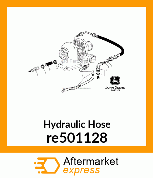 Hydraulic Hose re501128