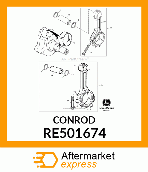 CONNECTING ROD RE501674