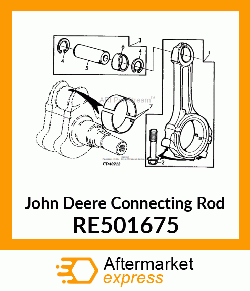 CONNECTING ROD RE501675