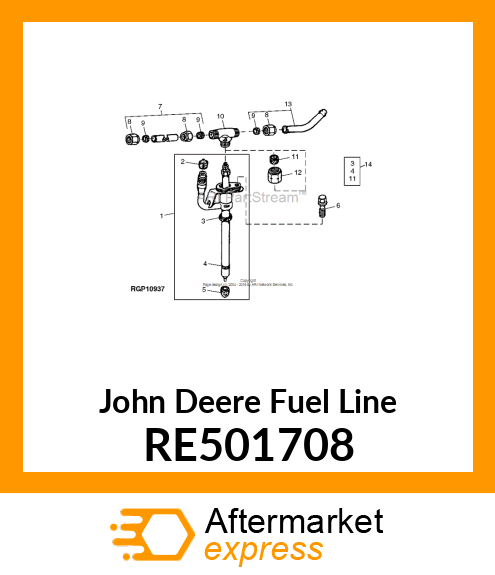 FUEL LINE RE501708