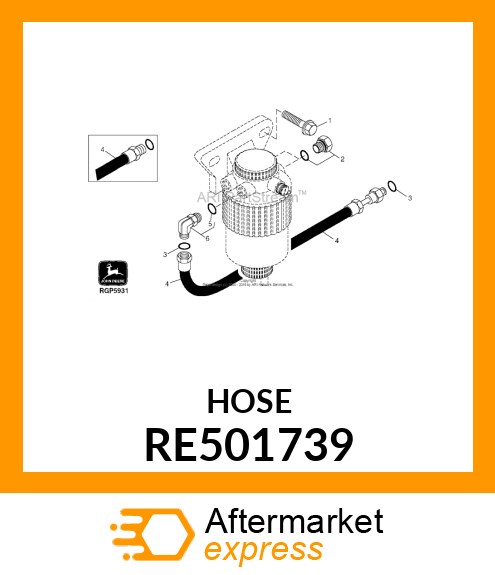 HOSE RE501739