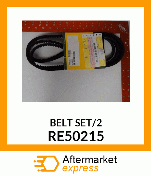 BELT, MATCHED VEE RE50215