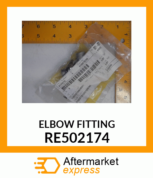 ELBOW FITTING, 90 DEGREE ELBOW RE502174