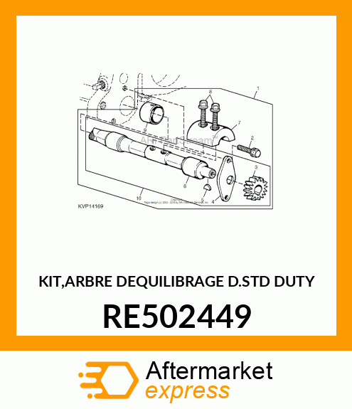 Balancer Shaft RE502449