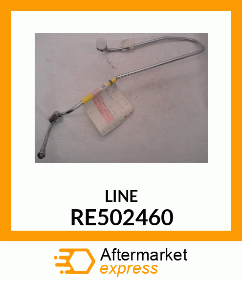 LINE, FUEL INJ 2 (MOTORPAL) RE502460