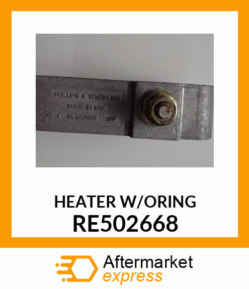 HEATER, AIR 12 V PHILLPS amp; TEMRO RE502668