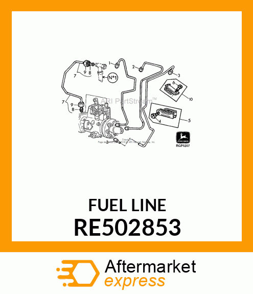 FUEL LINE RE502853