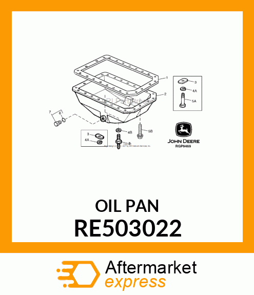 OIL PAN RE503022