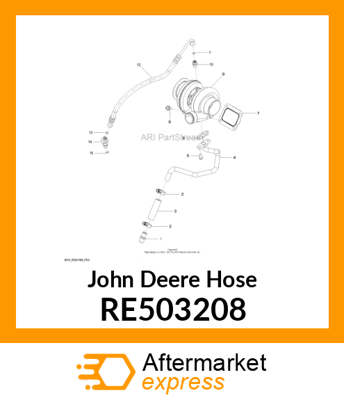 HOSE RE503208