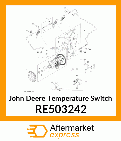 TEMPERATURE SWITCH RE503242