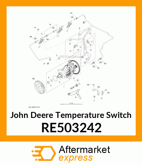 TEMPERATURE SWITCH RE503242