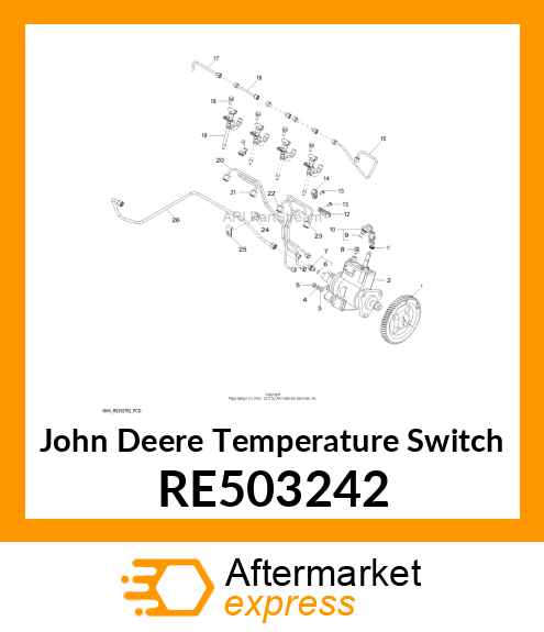 TEMPERATURE SWITCH RE503242