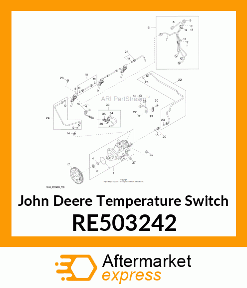 TEMPERATURE SWITCH RE503242