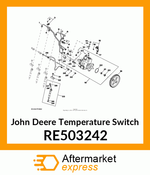 TEMPERATURE SWITCH RE503242