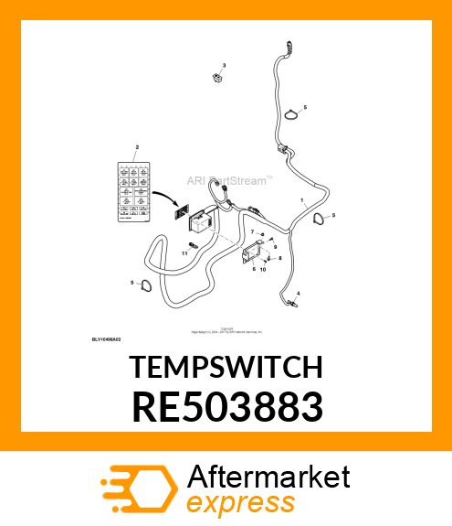 TEMPERATURE SWITCH RE503883