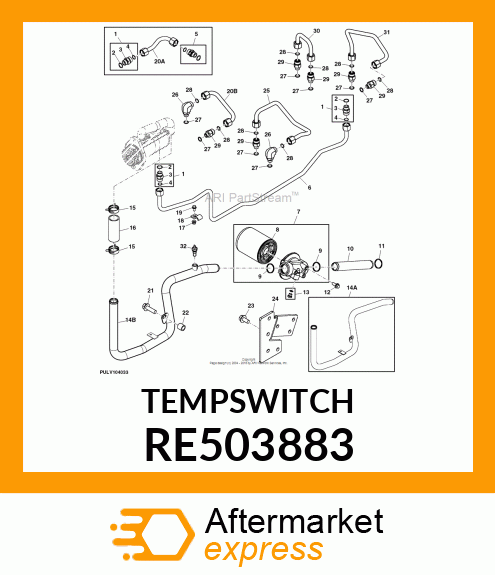 TEMPERATURE SWITCH RE503883