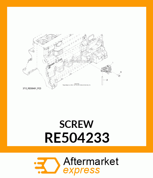 CAP SCREW RE504233