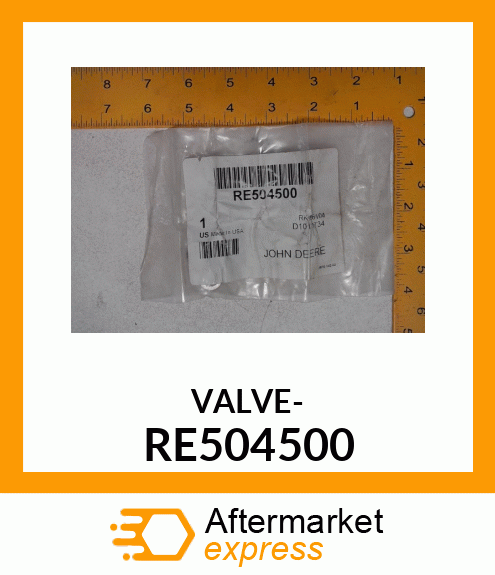 VALVE RE504500