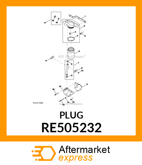 FITTING RE505232