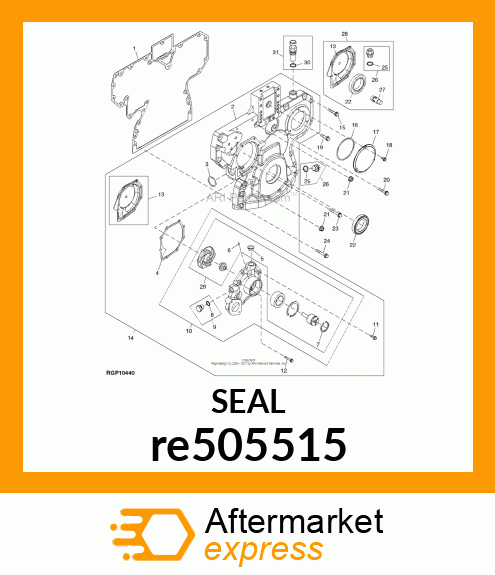 SEAL, FRONT OIL re505515