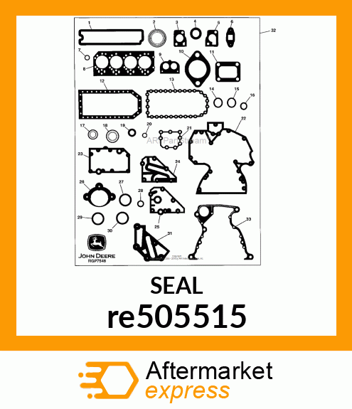 SEAL, FRONT OIL re505515