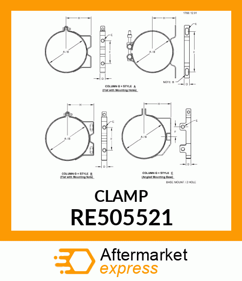 CLAMP RE505521