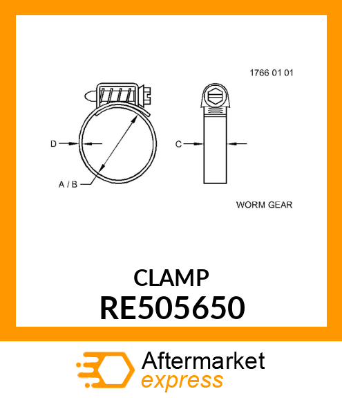 CLAMP RE505650