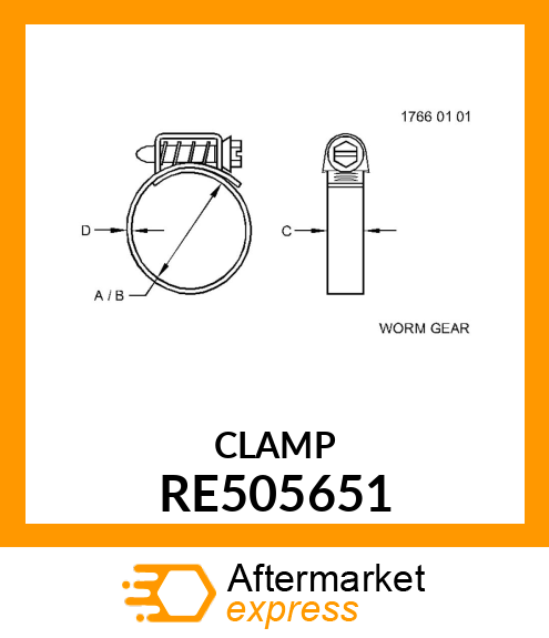 CLAMP RE505651