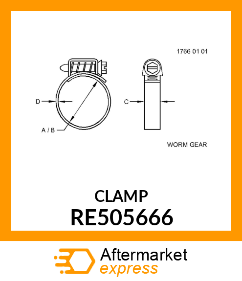 CLAMP RE505666