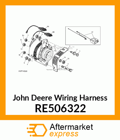 WIRING HARNESS RE506322