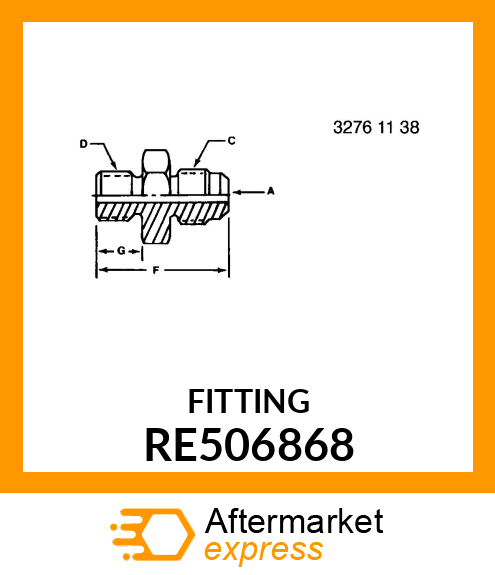 FITTING RE506868