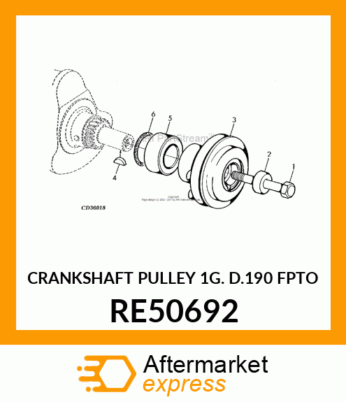 Pulley RE50692