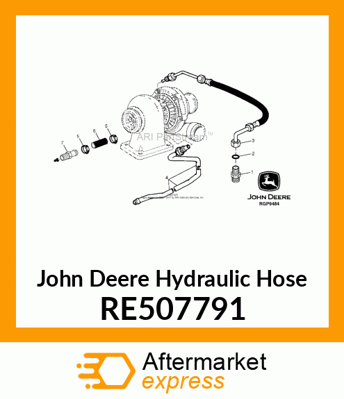 Hydraulic Hose RE507791