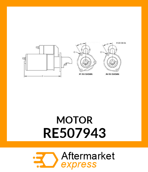 MOTOR RE507943