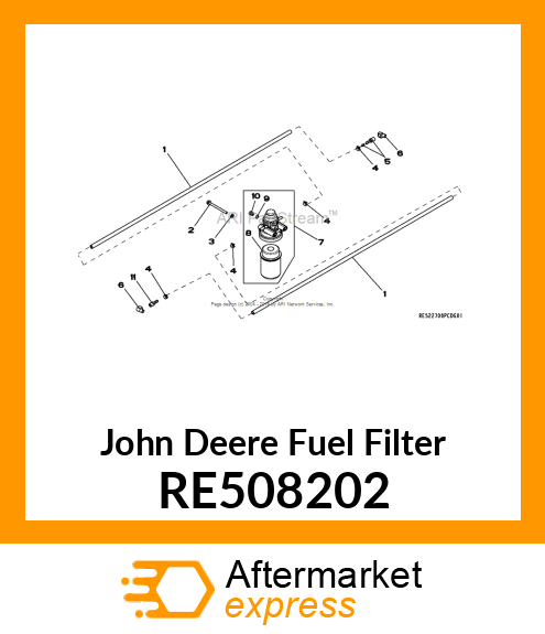 FUEL FILTER RE508202