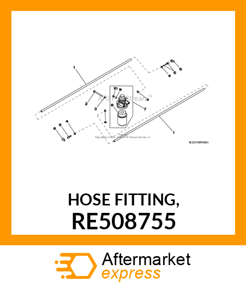 HOSE FITTING, RE508755