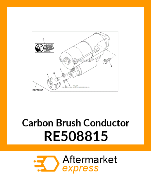 Carbon Brush Conductor RE508815