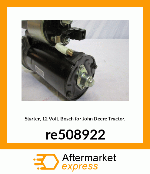 STARTER MOTOR KIT re508922