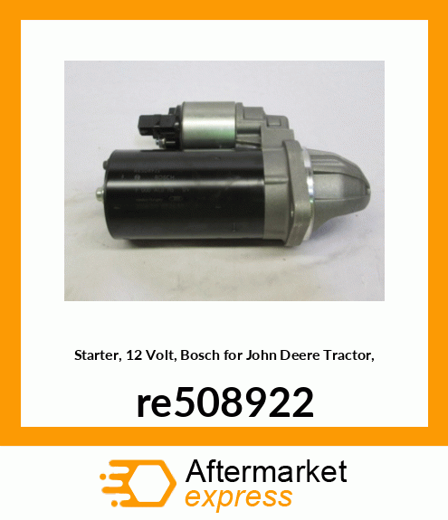 STARTER MOTOR KIT re508922