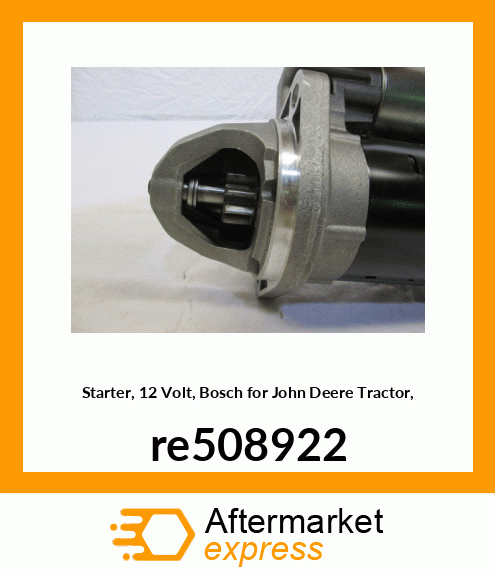 STARTER MOTOR KIT re508922