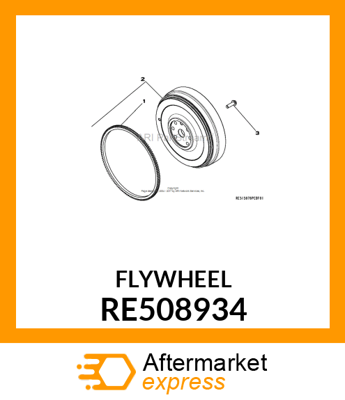FLYWHEEL RE508934