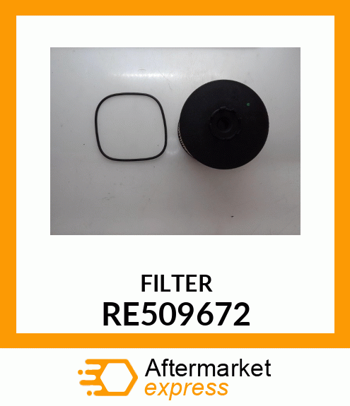 ELEMENT, OIL FILTER RE509672