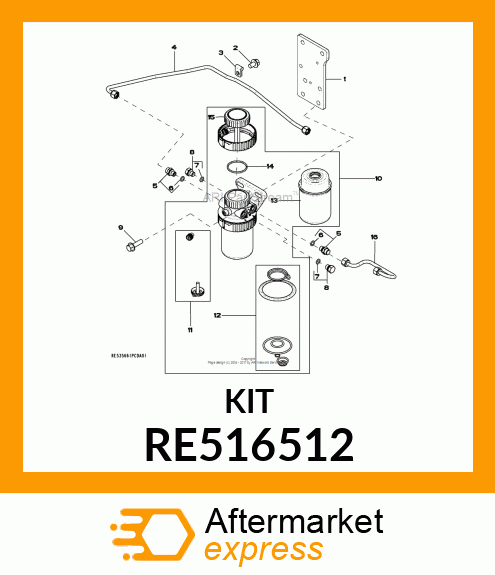 Ring Kit RE516512