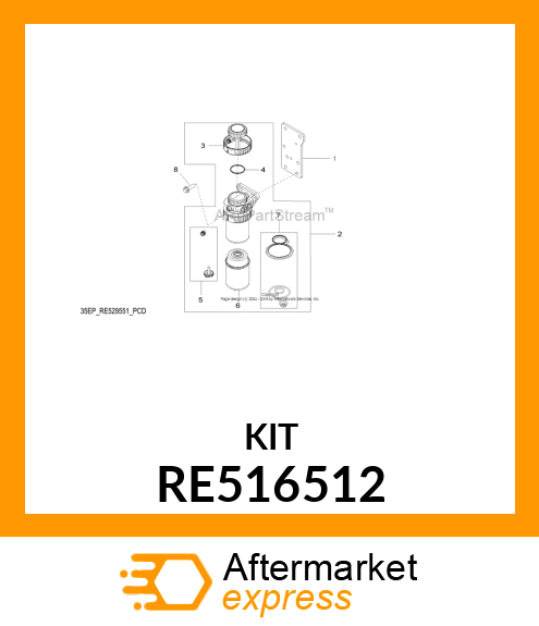 Ring Kit RE516512