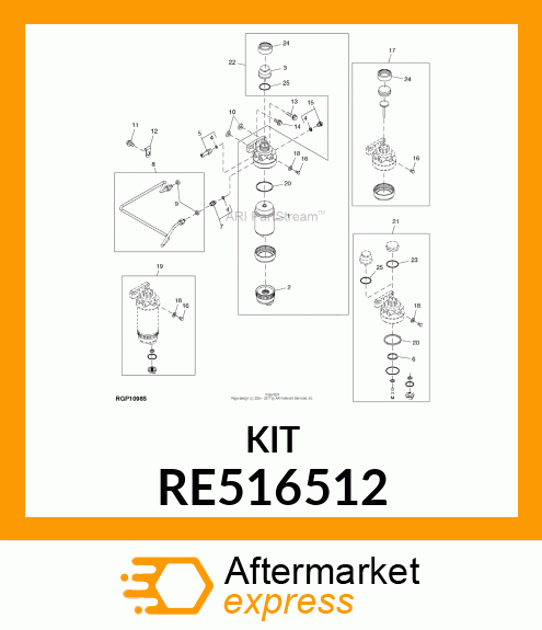 Ring Kit RE516512